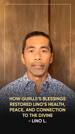 How Guruji’s Blessings Restored Lino’s Health, Peace, and Connection to the Divine Lino shares how Guruji’s Blessings completely transformed his life. Once struggling with mental and emotional restlessness, lethargy, and lack of ambition, Lino’s life began to shift after receiving Guruji’s Blessings. He found peace, purpose, and connection to the Divine, learning the importance of gratitude and proper sexuality. Watch Lino’s inspiring story of personal growth and spiritual awakening. #GurujiTriv