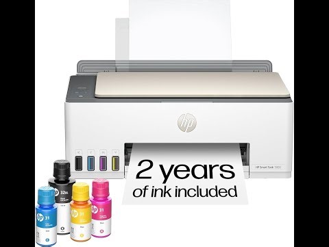 HP Smart Tank 5000 Review – Wireless All-in-One Ink Tank Printer