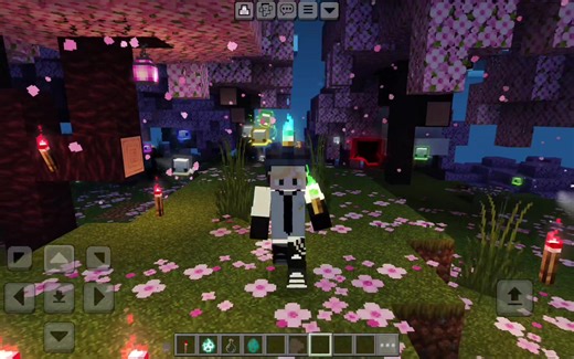 Minecraft review: Dynamic Light ✨️✨️ #MineCraft #minecraftpe #minecraftaddon #shadersminecraft #minecraftreview #addon #dynamiclight #chill #edit #virall #fypツ #🌩??