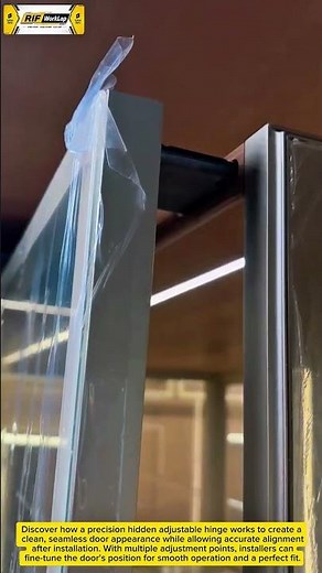 This Hidden Adjustable Hinge Makes Door Installation Surprisingly Easy