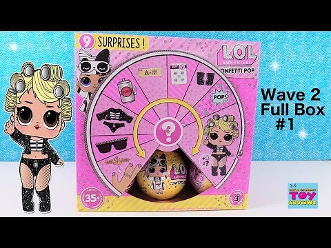 LOL Surprise Wave 2 Series 3 Full Box Opening #1 Toy Review | PSToyReviews
