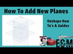 How to Create Planes in Onshape | Offset, Midplane & 3-Point Plane Tutorial