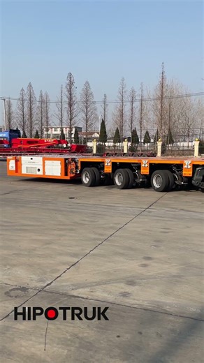 What is it? This is an SPMT (Self-Propelled Modular Transporter). #SPMT #multiaxletrailer