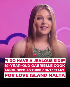 @loveisland_malta has announced its third contestant ahead of its debut on Sunday 👀 Taking to Instagram, the show posted images and videos of @gaby_cook_ the third and youngest participant 🤔 The show just announced the first two contestants ahead of Sunday’s launch – Sven Fabri and Nicola Rachel Warr – who will go head to head along with eight other contestants, all set to face love-based tribulations ❤️ Sven Fabri, the first contestant to be announced, is a 20-year-old student and footballer 