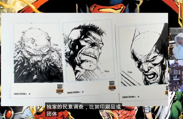 （看油管大佬画画-手绘)david Finch-Marvel Art and 450 000 Subscriber Giveaway!