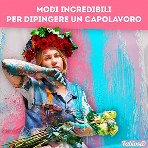 708K views · 8.2K reactions | Capolavoro in corso d'opera! Ha rovesciato un secchio di vernice e ha avuto inizio la vera magia. | Fabiosa Italia | Facebook