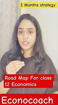||ROADMAP FOR CLASs 12 Economics || 3 MONTH STRATEGY #economy #youtubeshorts #short #ytshorts