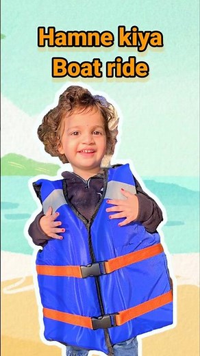 Hamne kiya boat ride ⛴️ #kktvibes #ytshorts #maithandam