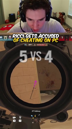 Ricci Faces Cheating Allegations in Rainbow Six Siege