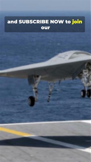NO PILOT? The AI Predator That Shocked the Navy 🛸🤖 #X47B #Drone #Stealth #Military