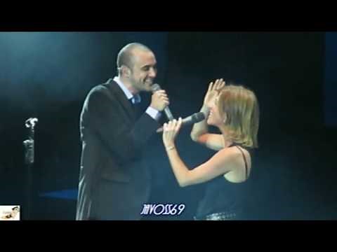 ABEL PINTOS MARCELA MORELO TE EXTRAÑO AVENTURA LUNA PARK BUENOS AIRES ARGENTINA (AUDIO MEJORADO)