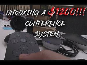 Unboxing A $1200 Video Conferencing System (Logitech 960-001054)