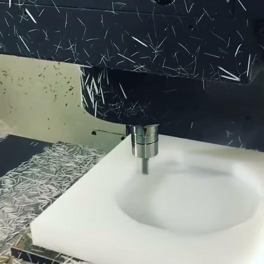 Machining UHMW using Mastercams dynamic milling