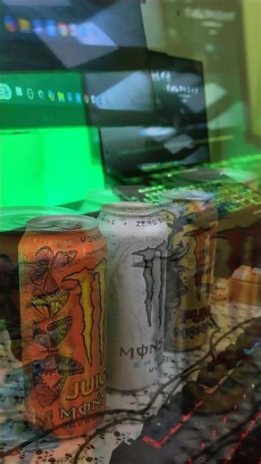 ⚡"Monster Energy Powered Gaming Setup 🔥"