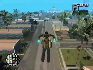 GTA San Andreas How to Get a Jet-pack || How to Control Jet-Pack