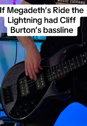 Ride the Lightning Cover Featuring Cliff Burton's Bassline