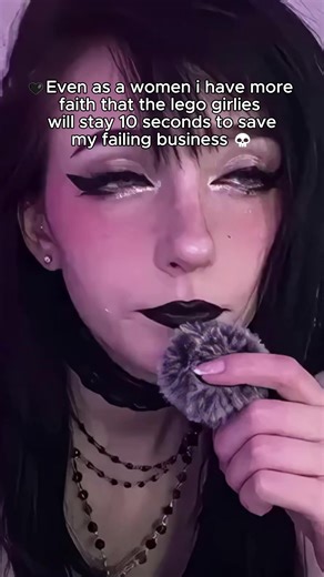 I know us GOtH girlies Love this 🤭🖤 #lego #goth #gothgirl #gothic