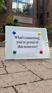 8.7K views · 177 reactions | Growth can be big or small. What’s one thing you’re proud to have achieved this semester? | University of Pennsylvania | Facebook