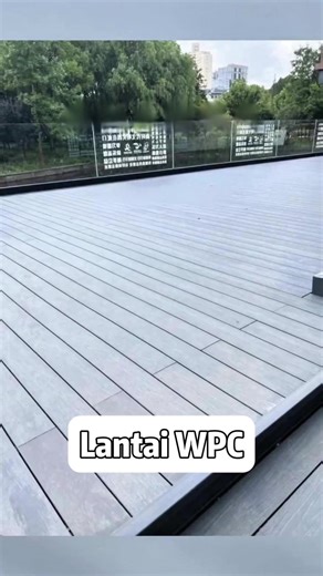 HaLong lantai kayu plastik luar #WPC#garden#decking#DIY###decoration #design #insulation panel board #interiordesign #decor #board #panel #factory