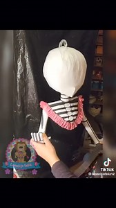 Como hacer pinata de catrina creditos:leoncitofeliz | El Mundo de las piñatas