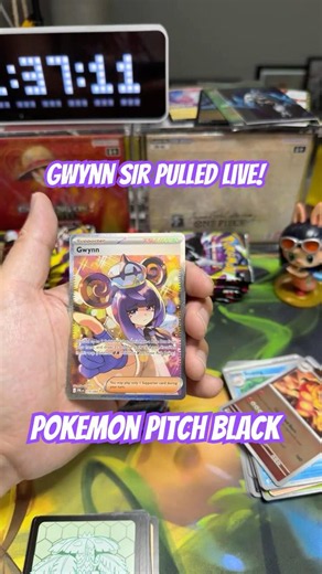 Gwynn - 119/084 - ME05: Pitch Black (ME05) pulled Live! #pokemon #pitchblack #gwynn