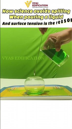 Surface Tension Trick That Stops Water from Spilling!