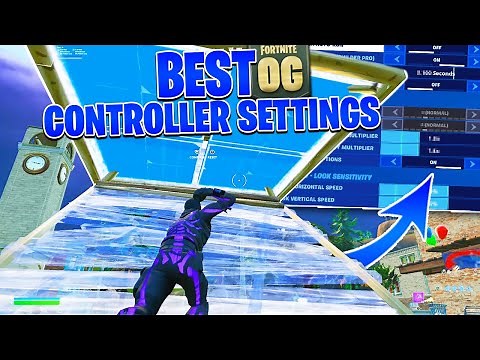 NEW BEST Fortnite OG Controller/Console SETTINGS + Sensitivity (Settings Explained)
