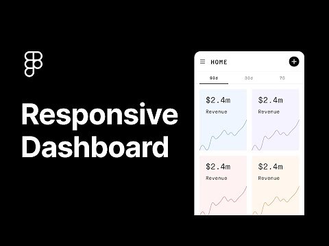 Figma Auto Layout Easy Responsive Dashboard