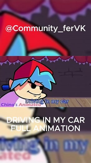 FNF Driving in My Car - Full Animation Experience