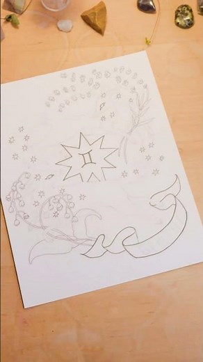 Crayola Gemini Coloring Outline