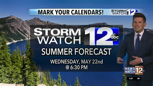 3.7K views · 12 reactions | Tune into NewsWatch 12's Summer Weather Special next week! Our amazing StormWatch 12 team will get you ready for the months ahead ☀️ | KDRV NewsWatch 12 | Facebook