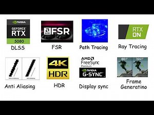 Every GPU Graphics Setting Explained in 12 Minutes!