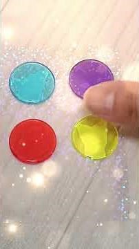 セリアのクリアおはじきでシール作り#ハンドメイド#シール帳#シール#100均