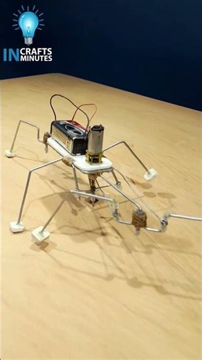 Our DIY Robot Walks! #shorts #diy #robat #amazing