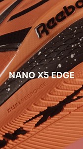 Meet the Nano X5 Edge - built for high-performance training. Engineered with Dualresponse foam, a Metasplit outsole, and a durable Flexweave upper, this shoe delivers stability, control, and comfort through every workout. Train with confidence & Push every rep further. Shop Now. | Reebok