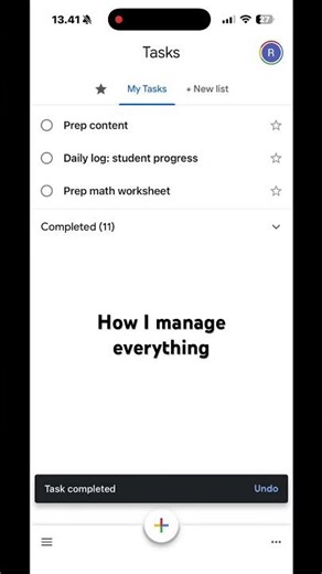 Smart systems with Google Tasks ✅ #Google tasks #smartefficientmama #productivity