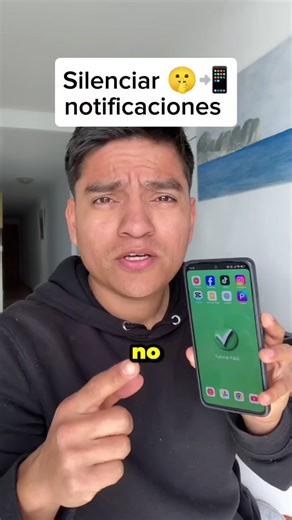 Cómo hacer que no suenen las notificaciones en tu celular.