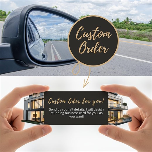 Customized Shape Folded Business Card | QR Code Design | Canva Editable Template | Digital Download - Etsy