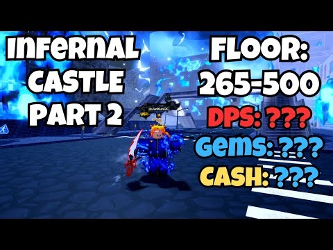 Arise Crossover - Infernal Castle Floor 265-500 DPS Requirements Each Wave?