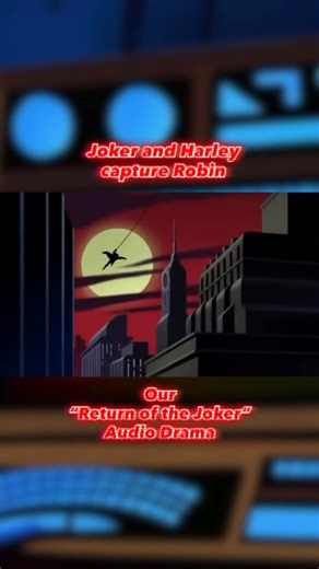 DC & Batman Beyond Vids & Pods on Instagram: "🦇♦️Barbara Gordon’s unforgettable flashback in Return of the Joker kicks off with the brutal capture of Tim Drake Robin via Harley Quinn’s mallet. 🎧 Now available on all major pod/audio platforms including @audible here’s a clip from our new audio drama celebrating the 25th of Batman Beyond: Return of the Joker! Dropped December ‘25, the adaptation combines sound effects, music, and voice performances from the 2000 film, along with the 2000 ROTJ no