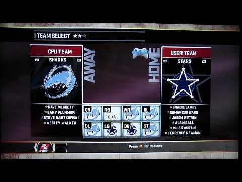 HOW TO CREATE ALL 32 NFL TEAMS IN ALL-PRO FOOTBALL 2K8