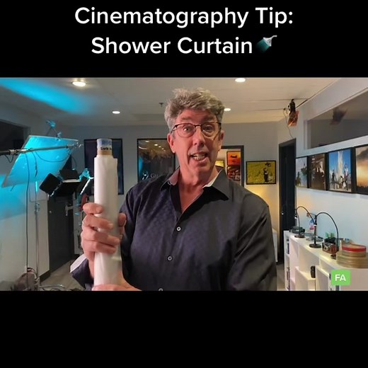 Cinematography Tip: Creative Shower Curtain Techniques