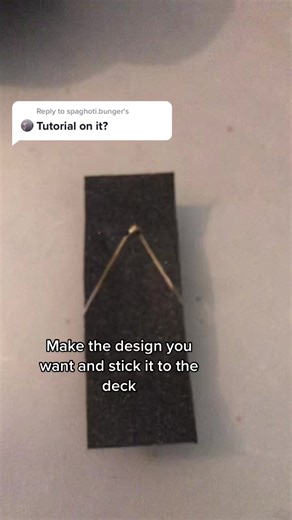 How to Install Grip Tape on Your Tech Deck | Fingerboard Grip Design