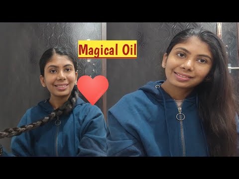 Heavy Hair oiling For Crazy Hairgrowth #youtubevideo #silkyhair #shinyhair #haircaretips 