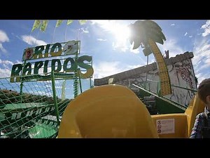 Oktoberfest 2019 Kirmes Fahrgeschäft Wasserbahn Rio Rapidos Onride