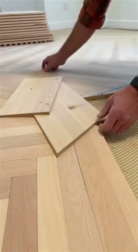 How to lay a perfect herringbone pattern