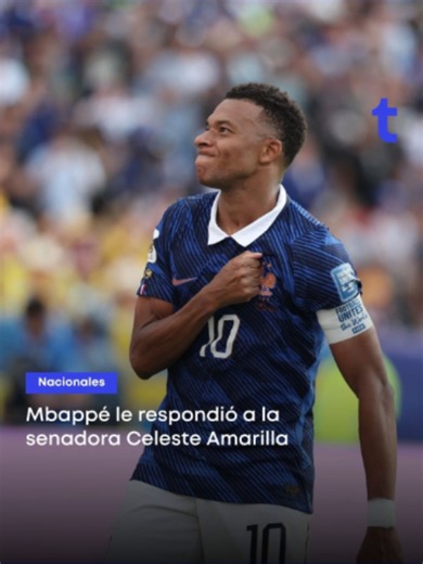 😳MBAPPÉ LE RESPONDIÓ A CELESTE AMARILLA😳 ➡️Kylian Mbappé se pronunció tras los comentarios de la senadora Celeste Amarilla. #Trece #SiempreConectados #mbappe #paraguay #parati