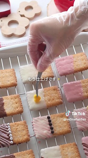 簡単ココナッツサブレのチョコレシピ