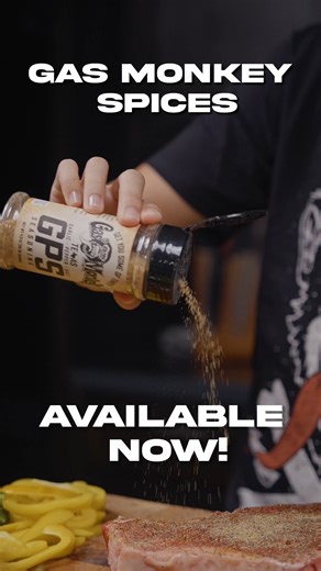 'Tis the seasonings to spice things up! You love our hot sauces — Now you are going to love our spices 🌶️ 🔥 Kick any meal into high gear in seconds now at GasMonkeyGarage.com 🎟️ Grab our spices or hot sauces now and get our LARGEST multiplier EVER 200x's entries towards the ZR1 AND the Rolex | Gas Monkey Garage