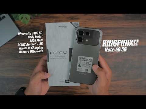 Infinix Note 60 5G!! 😱 Unboxing and Camera Test